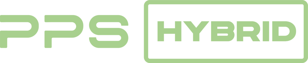 Logo von PPS Hybrid auf einer Hybridkarte